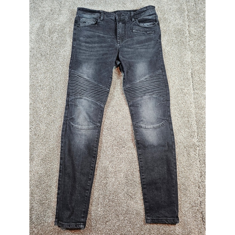 Armani Exchange Women's Skinny Jeans in Washed Black